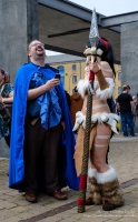 You're having a laugh - Cosplayers at London Comic Con