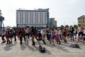 Cosplayers at London Comic Con 2016