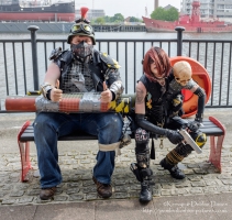 Cosplayers at London Comic Con 2016
