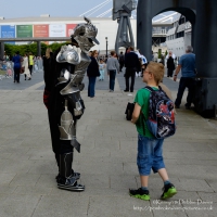 Cosplayers at London Comic Con 2016