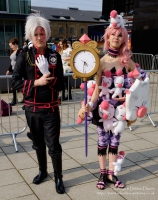 Cosplayers at London Comic Con 2016