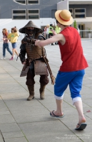 A Samurai Warrior at London Comic Con London