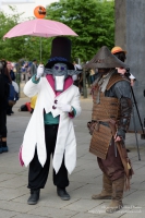 Cosplayers at London Comic Con 2016