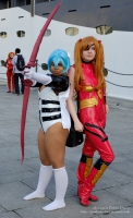 Cosplayers at London Comic Con 2016