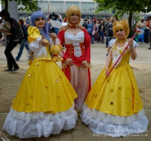 Cosplayers at London Comic Con 2016