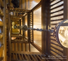 View down stairwell in Liberty