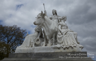 "Europe" allegorical sculpture at The Albert Memorial