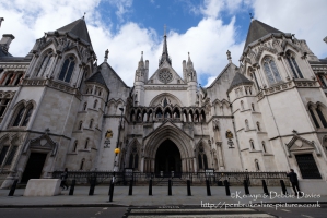 The Royal Courts of Justice, London
