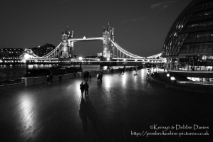 Tower Bridge at night