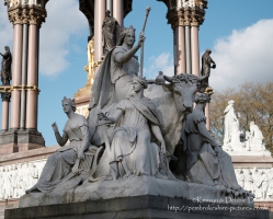 "Europe" alegorical sculpture at The Albert Memorial