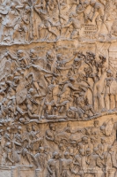 Plaster casts of Trajan's Column in the Victoria and Albert Museum, London