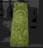 Panel with the adoration of the kings (1120-1140) at The Victoria & Albert Muse...