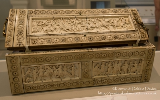 The Veroli Casket, 950-1000 at The Victoria & Albert Museum