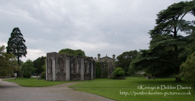 Remains of Margam Abbey