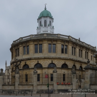 Sheldonian Theatre in Oxford, External View