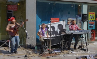 Buskers in Oxford