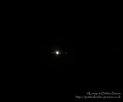 First try at Jupiter, IO, Europa, Ganymede and Callisto