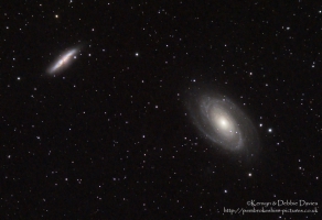 Bode's Galaxy and The Cigar Galaxy