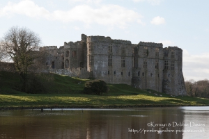 Carew Castle North East view