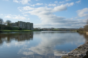 Carew Castle North East view