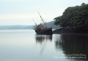 "Busant" Fishing boat wreck, River Fal