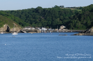 Lower Fishguard shot from Goodwick, Fishguard