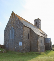 Flimston Chapel, Castlemartin Military Range, Pembrokeshire