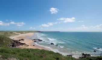 Freshwater West in South Pembrokeshire, Wales