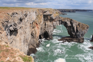 The Green Bridge of Wales, Castlemartin, Pembrokeshire
