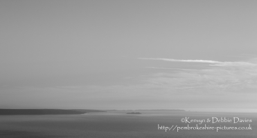 Dusk at Newgale, 2005