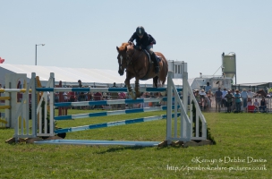 Show jumping at Pembrokeshire County Show