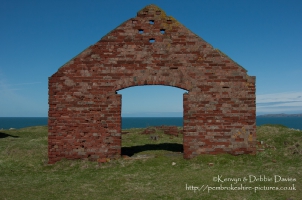 Porthgain day out with Chrissie