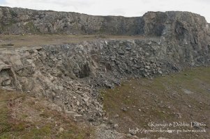 Old Slate Quarry at Porthgain
