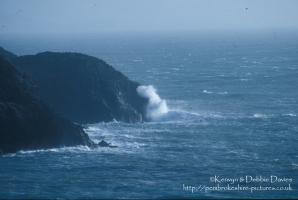 Strumble Head in 1993 (Scanned Negative)