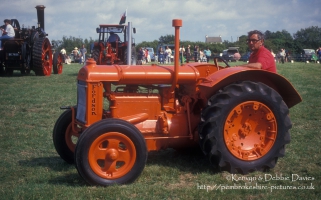 Early Fordson tractor at Camrose Vintage Working Day 1993