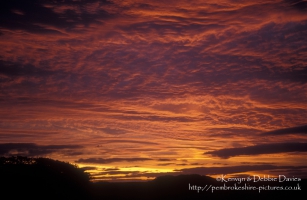 Sunset from home
