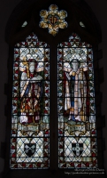 Stained Glass Windows in St Davids Cathedral, Pembrokeshire