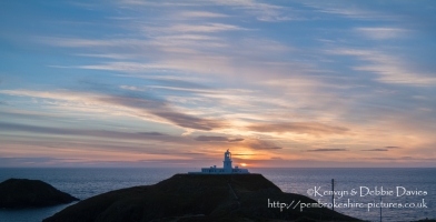 Strumble Head Lighthouse, west coast of Pembrokeshire