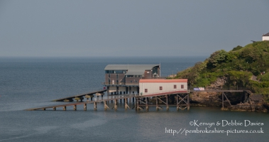 The Old and New Lifeboat Stations in Tenby