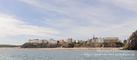 On the boat to Caldey Island