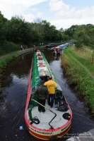 Narrowboats on Brecon Canal