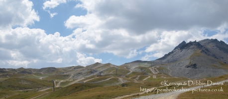 Val d'Is?re ski and off-roading resort in France