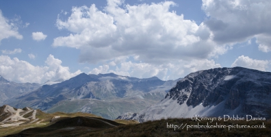 View from Val d'Is?re off-road course