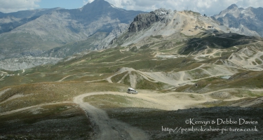 Val d'Is?re ski and off-roading resort in France
