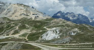 View of Val d'Is?re off-road course