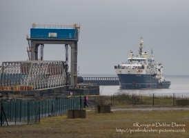 THV Galatea in Swansea