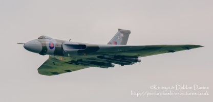 AVRO Vulcan XH558 "The Spirit Of Great Britain" at RAF Cosford, 2015