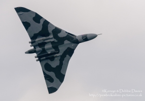 AVRO Vulcan XH558 "The Spirit Of Great Britain" at RAF Cosford, 2015