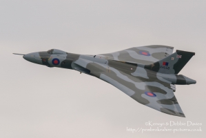 AVRO Vulcan XH558 "The Spirit Of Great Britain" at RAF Cosford, 2015