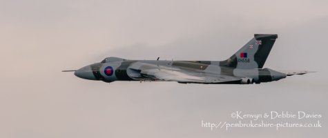 AVRO Vulcan XH558 "The Spirit Of Great Britain" at RAF Cosford, 2015